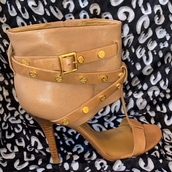 Tory Burch Double Wrap Logo Heels - Picture 6 of 6